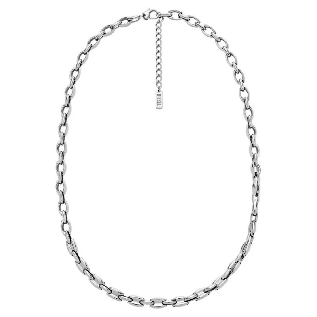 Collier Homme Diesel Bijoux Acier Classique - DX1582040 Acier inoxydable