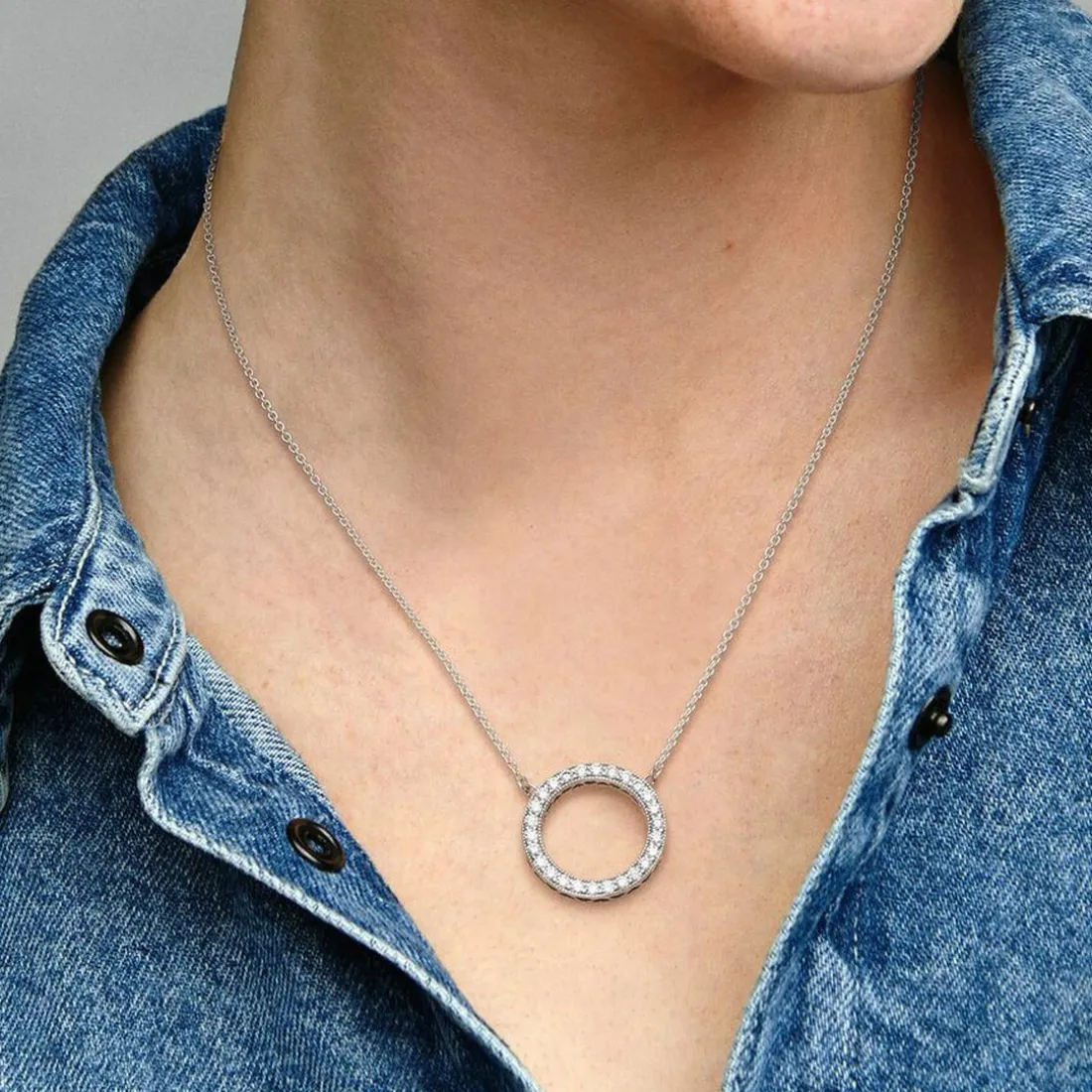 Collier Pandora Signature Cercle Scintillant