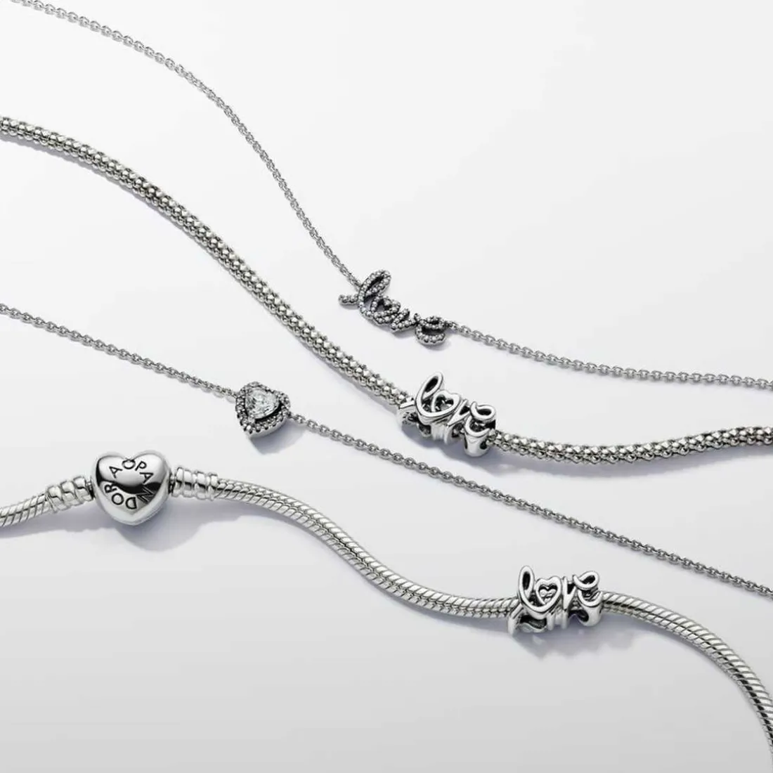 Collier Pandora Timeless Cœur Surélevé