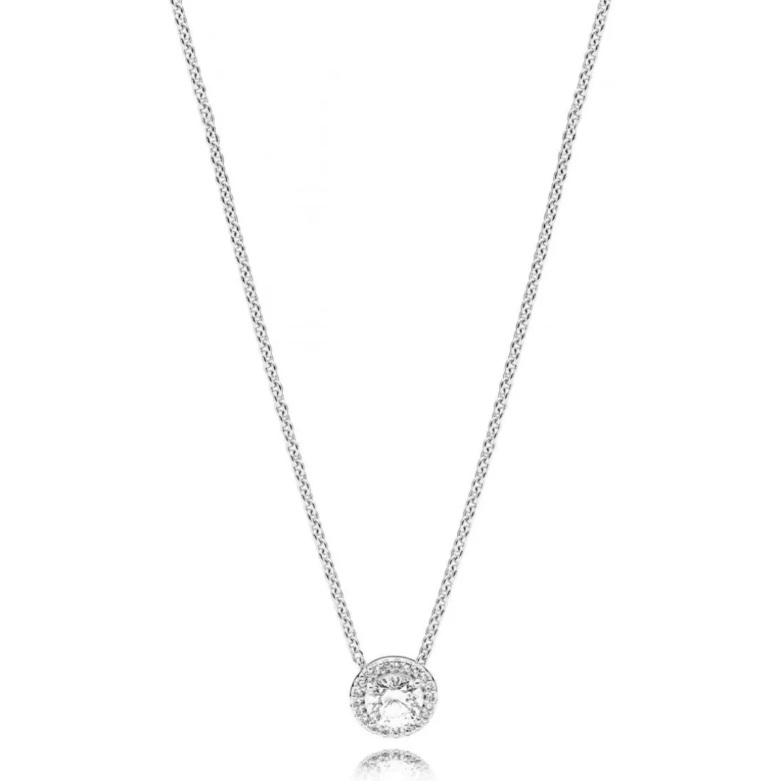 Collier Pandora Timeless Halo Scintillant Rond