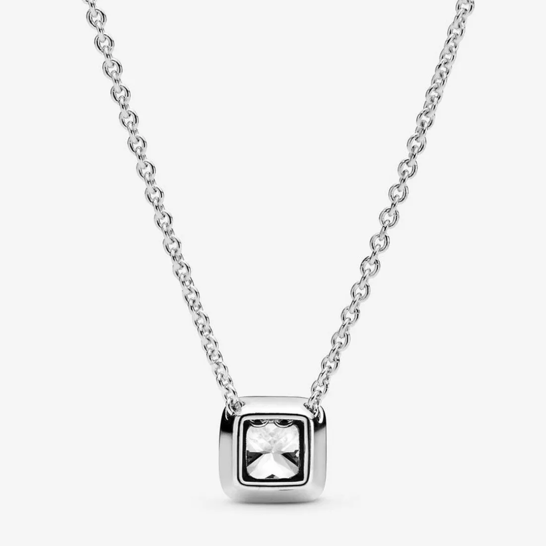 Collier Pandora Timeless Halo Scintillant Carré