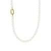 Collier Ti Sento - 34050YP Argent Doré Et Perles Synthétiques