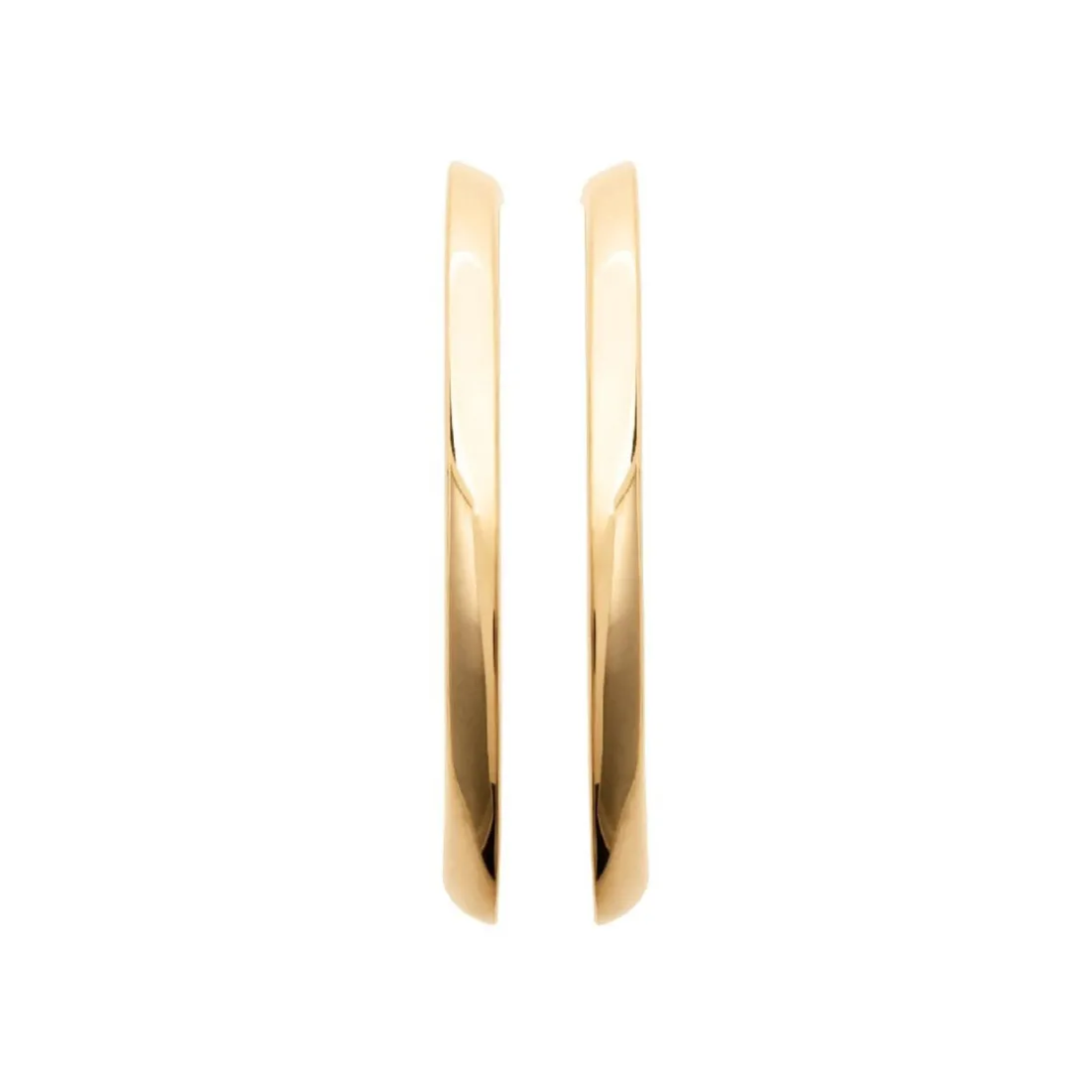 Créoles femme plaqué or 46 mm 33 mm - Y4YW