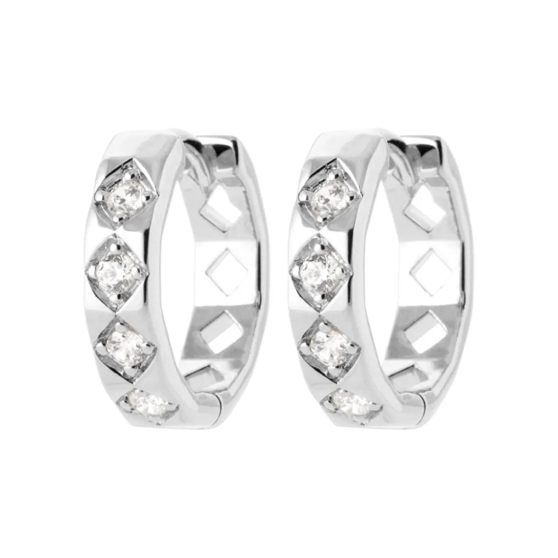 Créoles Maison de la Bijouterie Sensimio Z653YZ0 Argent