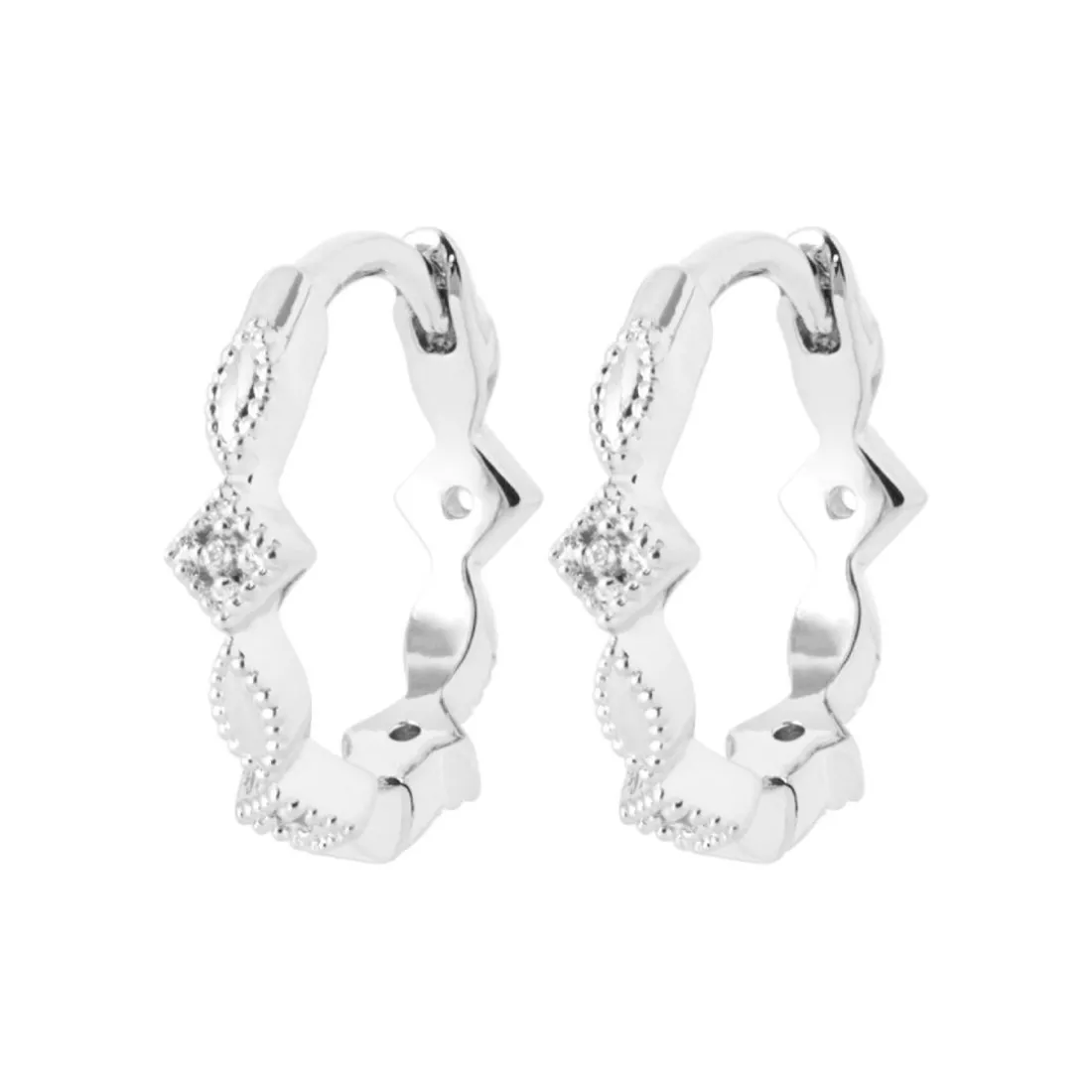 Créoles Maison de la Bijouterie Sensimio Z6545Z0 Argent