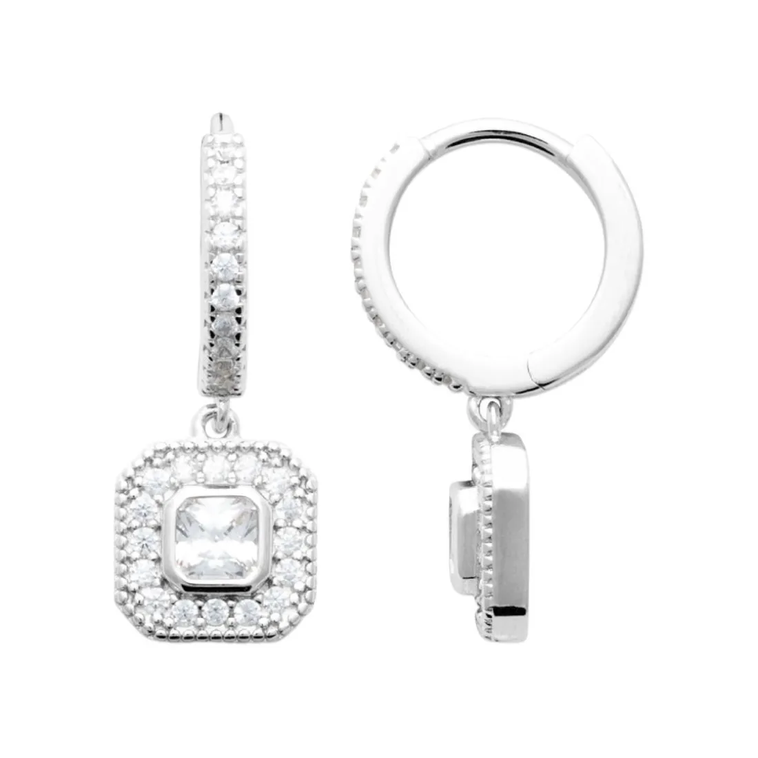 Créoles Maison de la Bijouterie Sensimio Z6500Z0 Argent