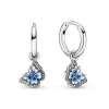 Créoles Pandora Moments papillon bleu & strass