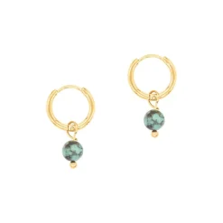 Créoles Sloya Serena Turquoise Africain