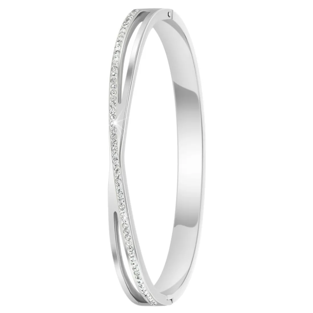 Jonc Femme So Charm - B4063-ARGENT - Bracelet Mode Argenté