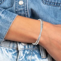 Jonc Femme So Charm - B4063-ARGENT - Bracelet Mode Argenté