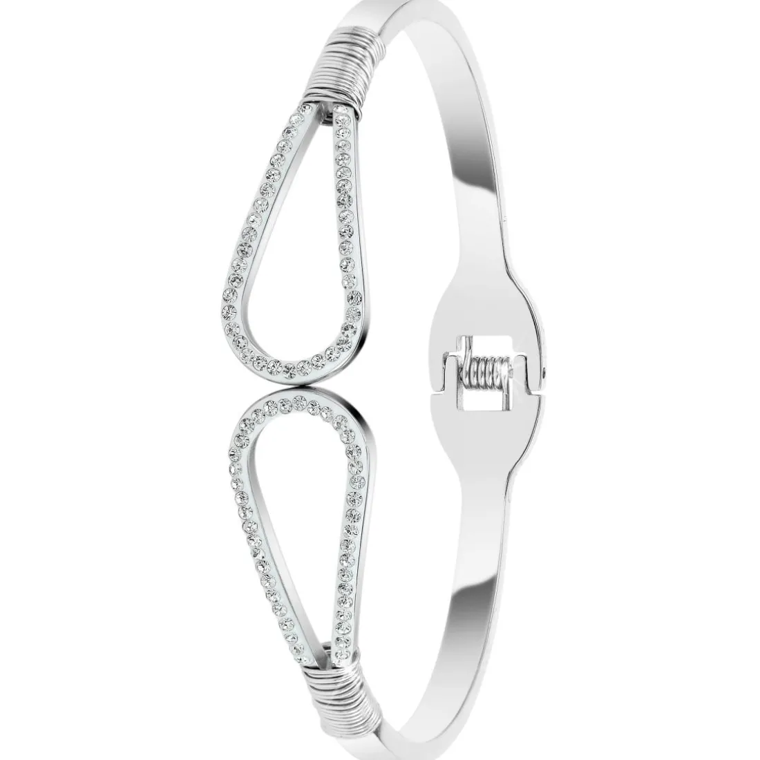 Jonc Femme So Charm - B4027-ARGENT - Bracelet Mode Argenté