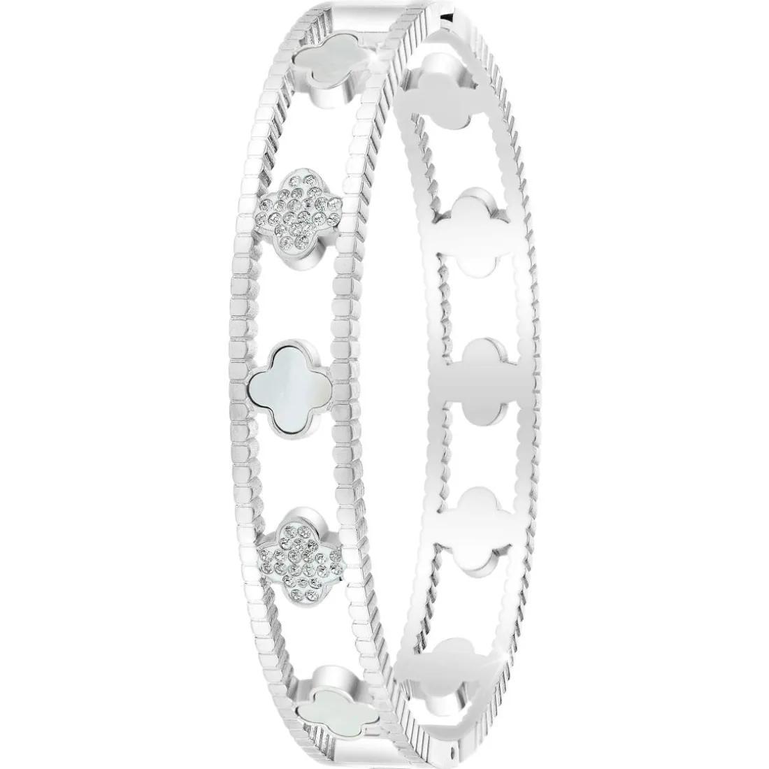 Jonc Femme So Charm - B4003-ARGENT - Bracelet Mode Argenté