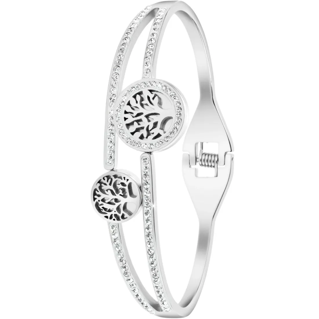 Jonc Femme So Charm - B2931-ARGENT - Bracelet Arbre De Vie