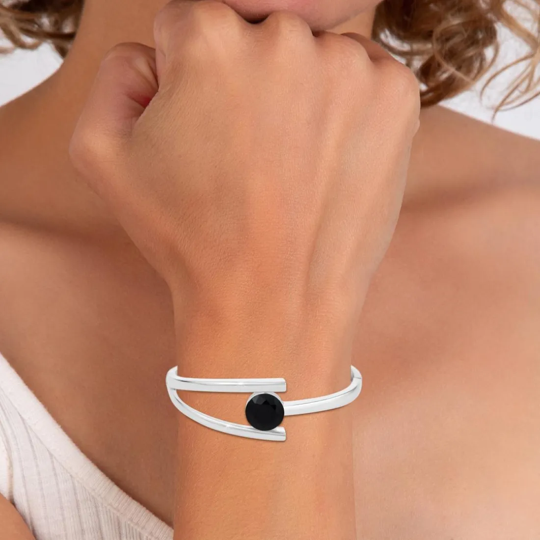 Jonc Femme So Charm - B3371-ARGENT - Bracelet Mode Argenté