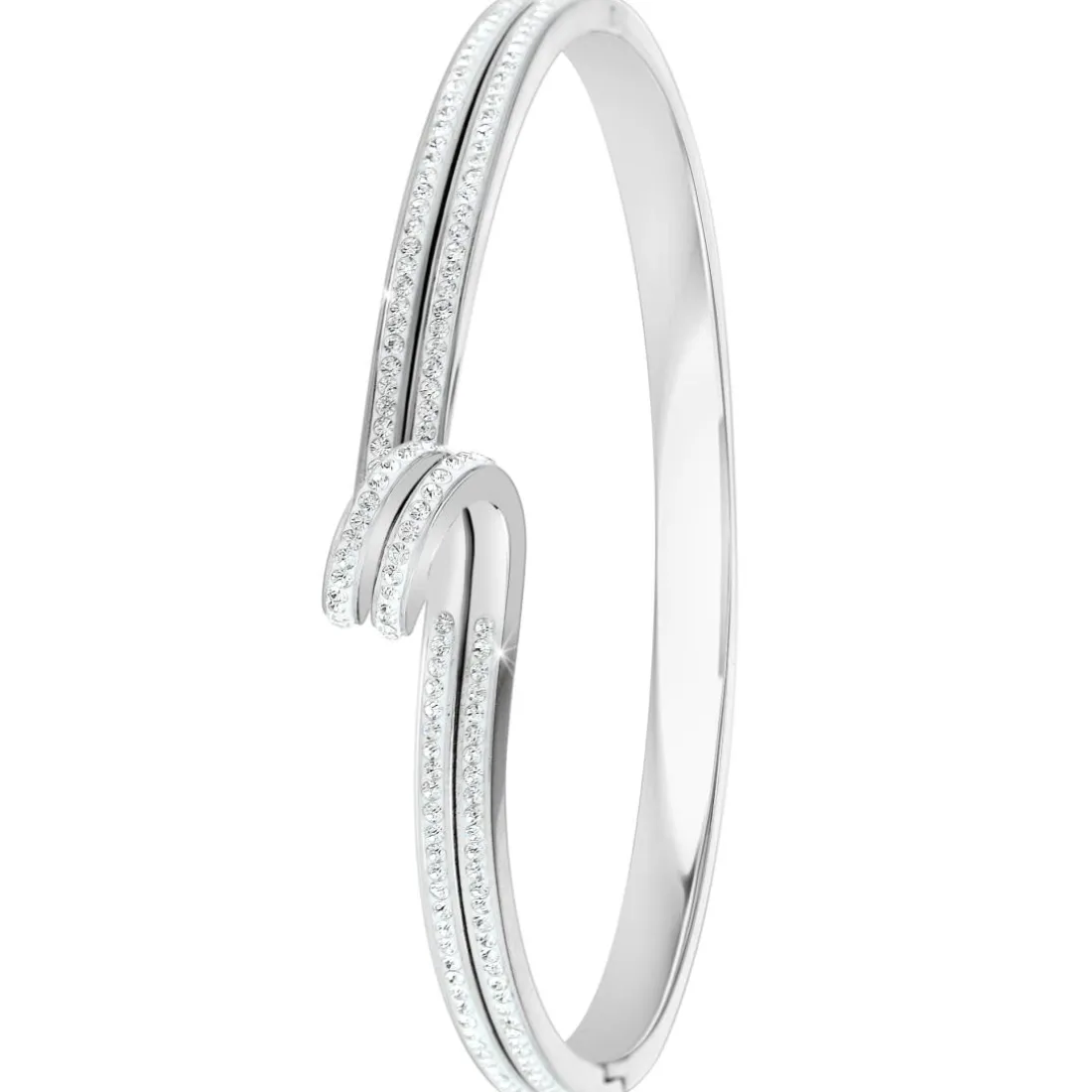 Jonc Femme So Charm - B2781-ARGENT - Bracelet Mode Argenté