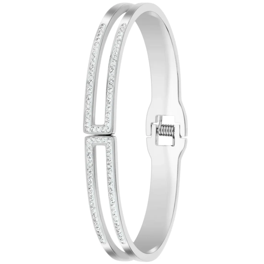 Jonc Femme So Charm - B3128-ARGENT - Bracelet Mode Argenté