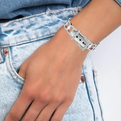 Jonc Femme So Charm - B3273-ARGENT - Bracelet Mode Argenté