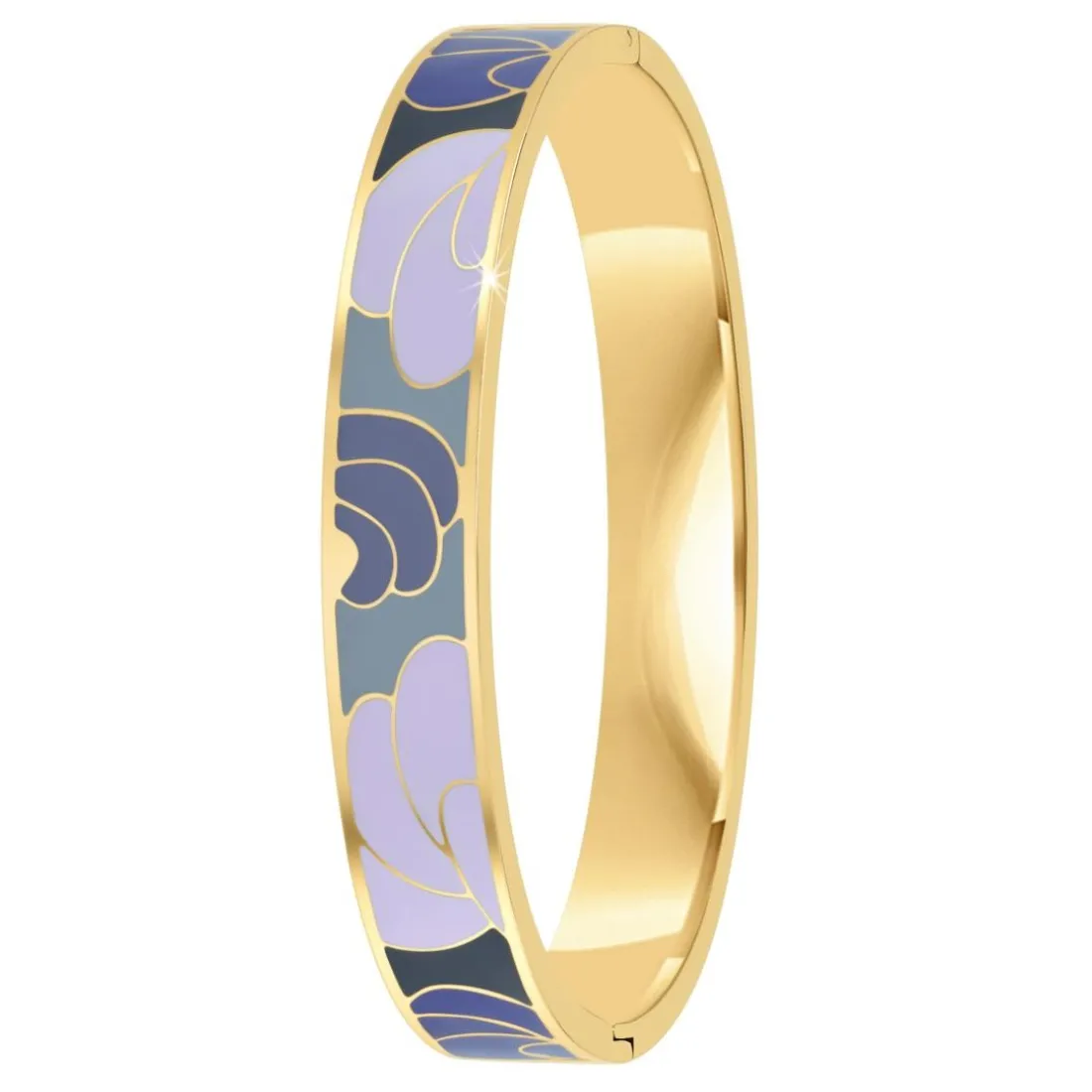 Jonc Femme So Charm - B4344-DORE - Bracelet Email Doré
