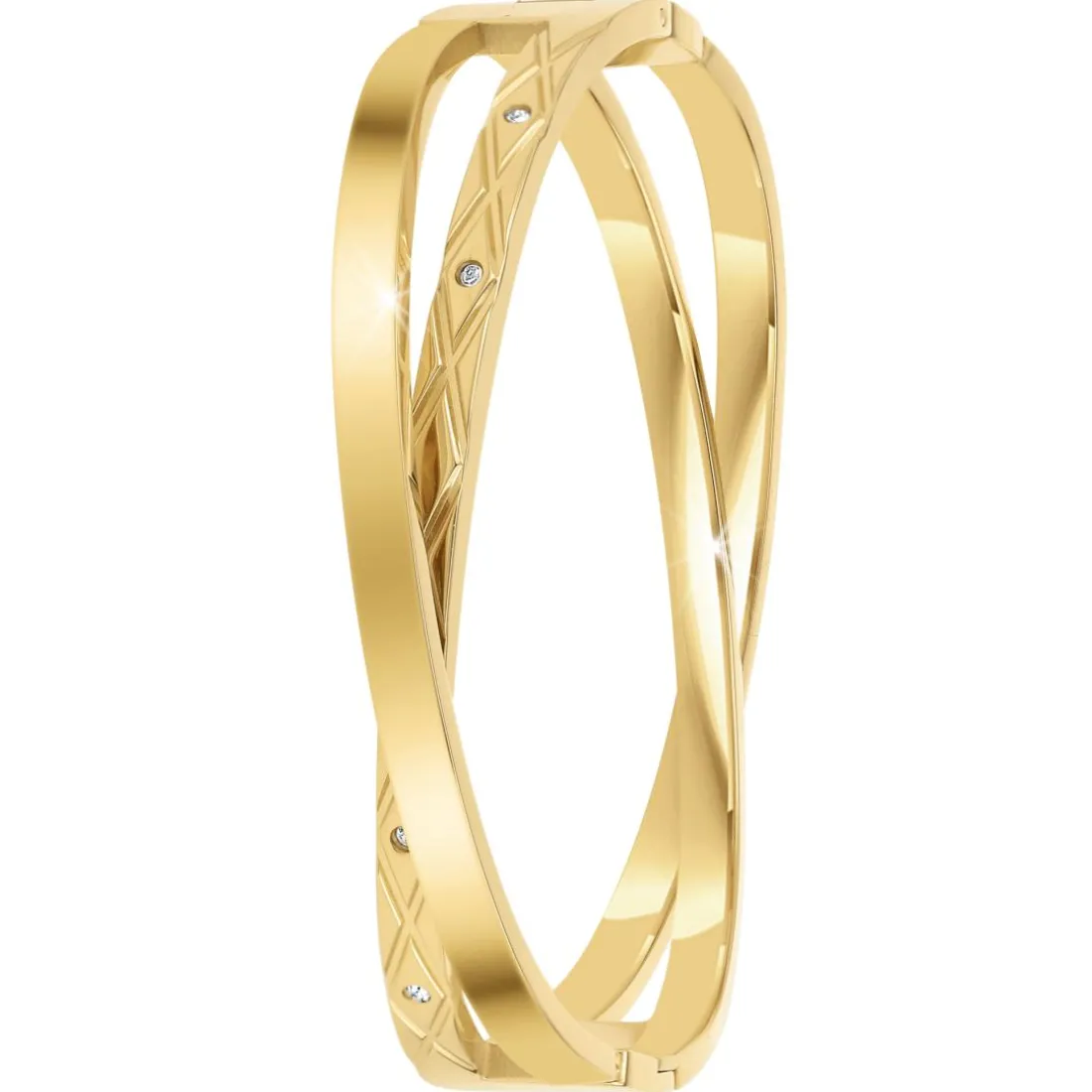 Jonc Femme So Charm - B4105-DORE - Bracelet Mode Doré