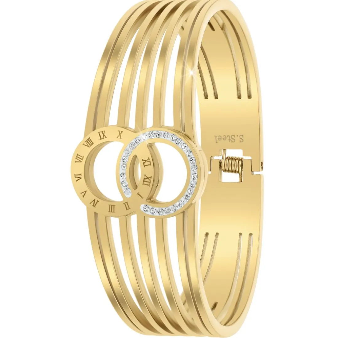 Jonc Femme So Charm - B3385-DORE - Bracelet Mode Doré