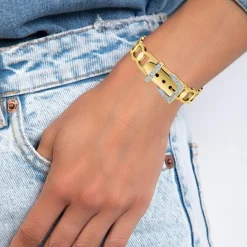 Jonc Femme So Charm - B3273-DORE - Bracelet Mode Doré