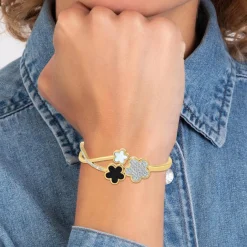 Jonc Femme So Charm - B3398-DORE - Bracelet Mode Doré