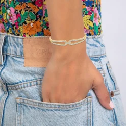 Jonc Femme So Charm - B2932-DORE - Bracelet Mode Doré