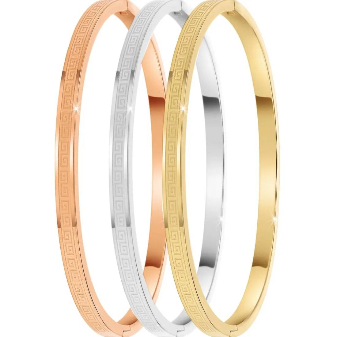 Jonc Femme So Charm - B3393-TRIO - Bracelet Mode Femme