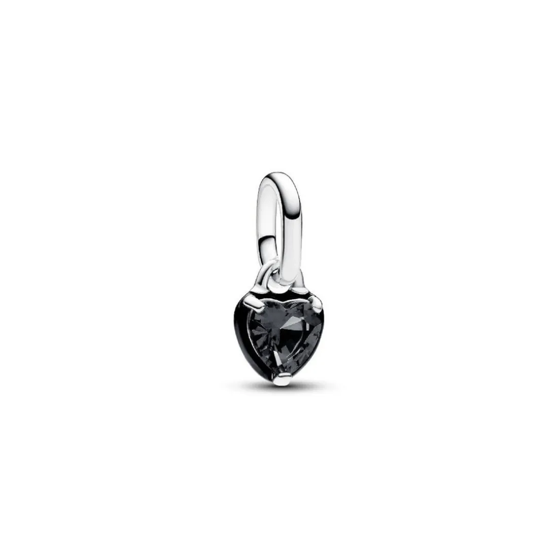 Mini Dangle Cœur Chakra Noir Pandora ME