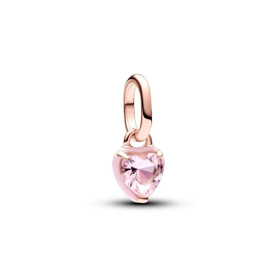 Mini Dangle Cœur Chakra Rose Pandora ME