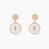 Pendantes Femme Balaboosté Avec Eclair Dans Médaille Transparente - 3502456532939 Métal Doré