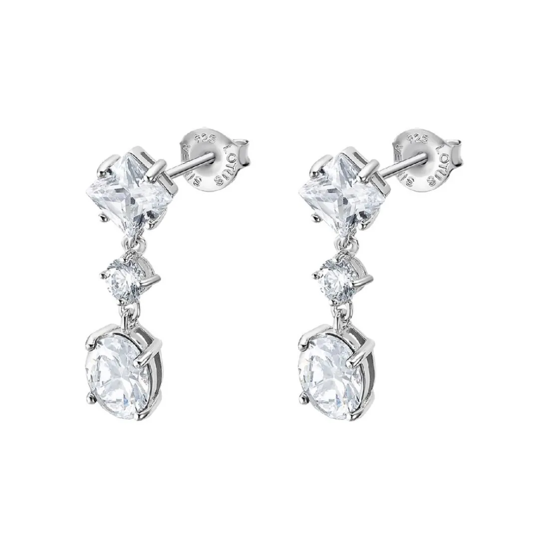 Pendantes Lotus Silver Colors LP3565-4-1 Argent