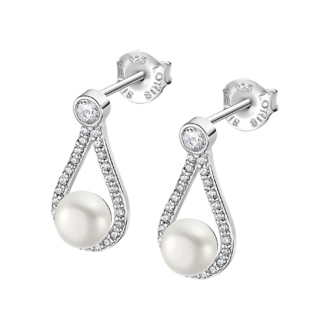 Pendantes Lotus Silver Pearls LP3481-4-1 Argent