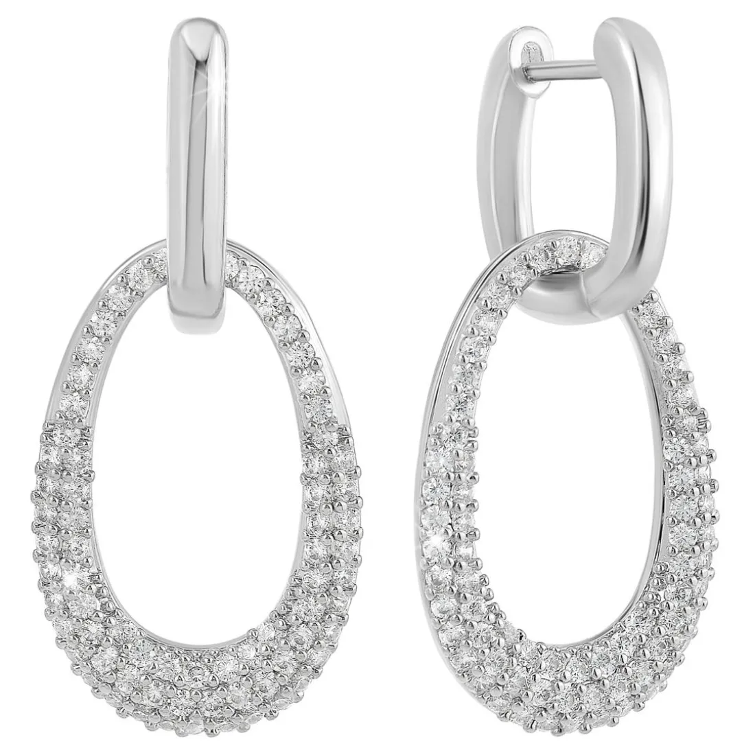 Pendantes So Charm - B3401-ARGENT - Boucles D'Oreilles Argentées