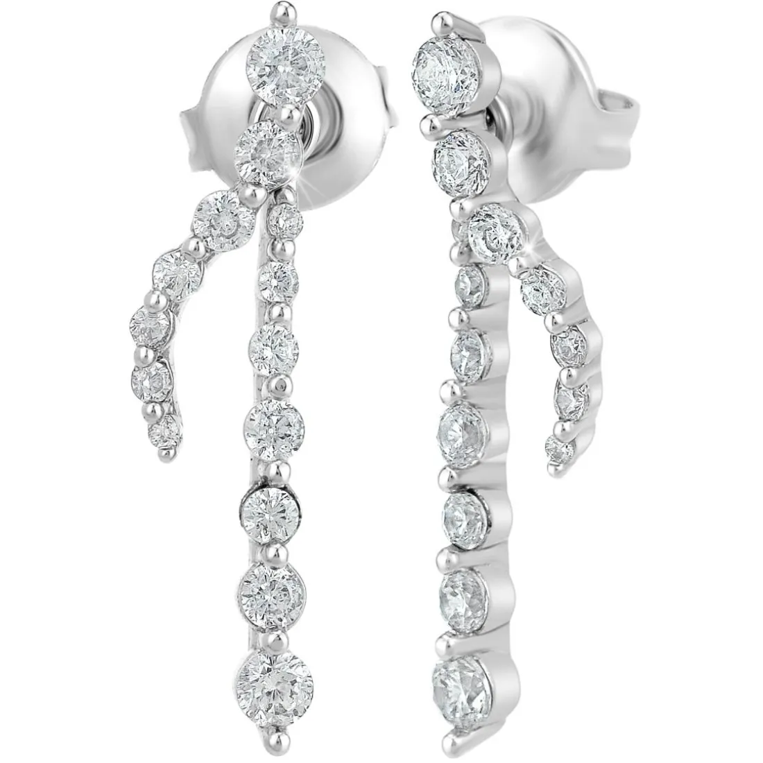 Pendantes So Charm - B4159-ARGENT - Boucles D'Oreilles Argentées