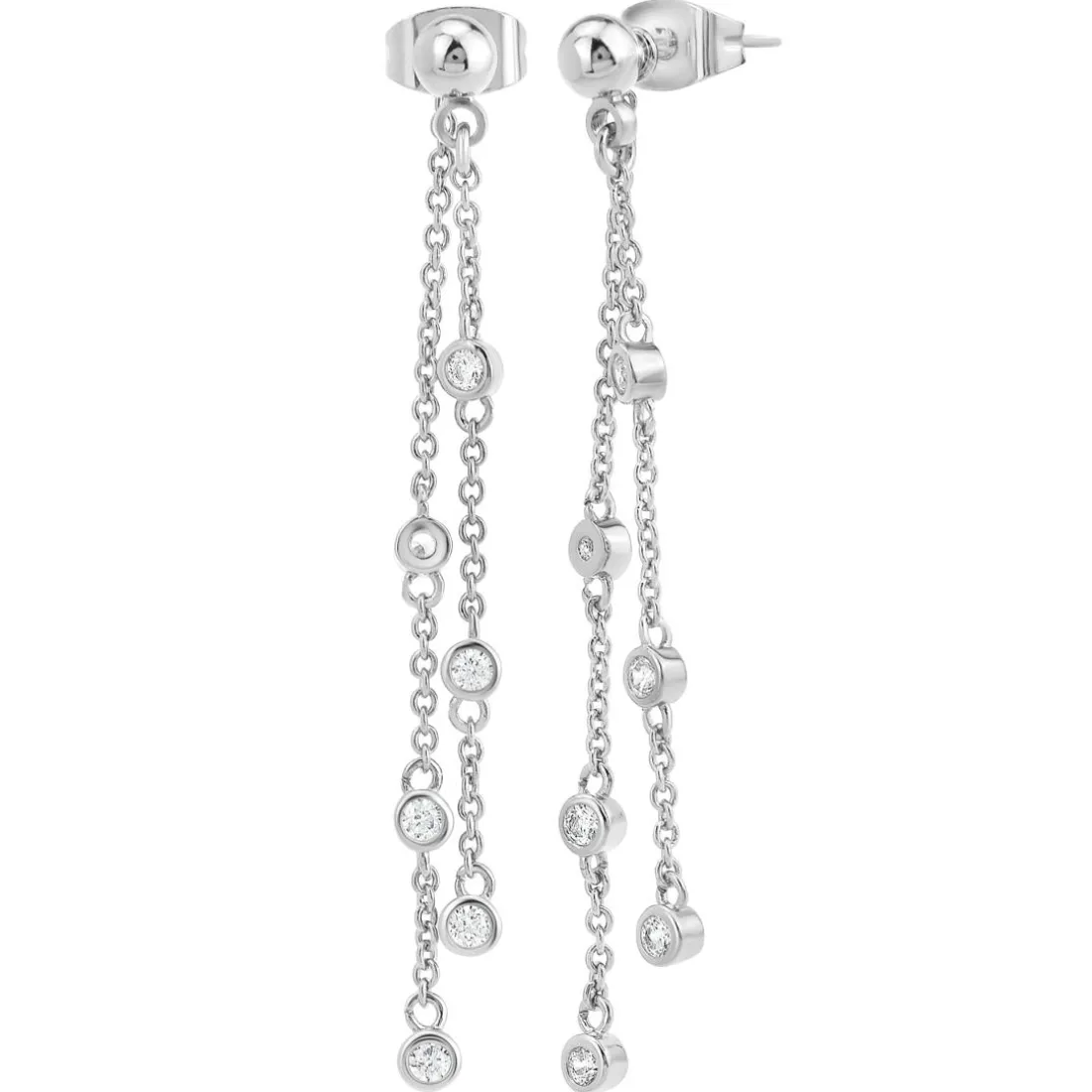 Pendantes So Charm - B3245-ARGENT - Boucles D'Oreilles Argentées