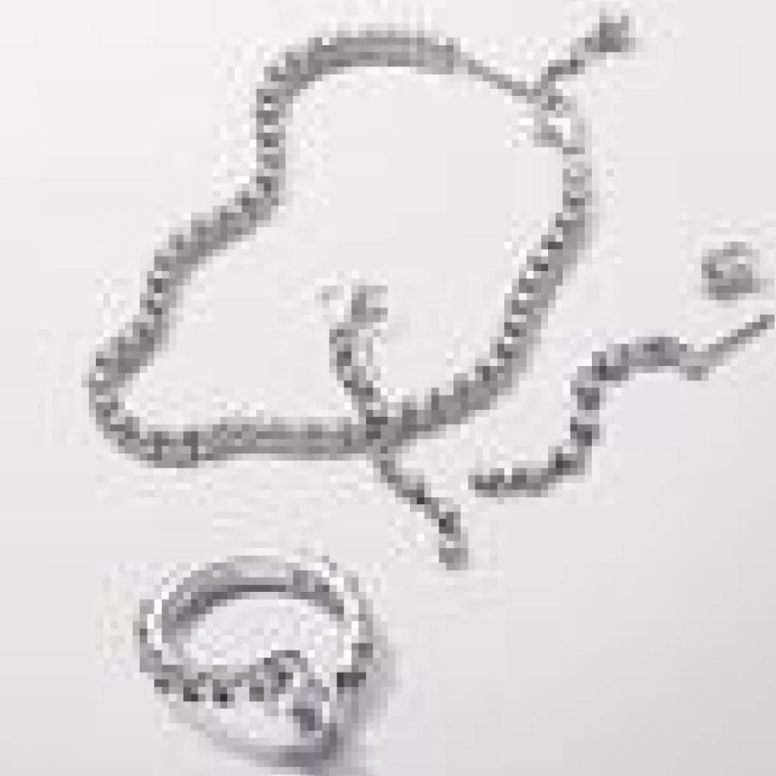 Pendants d’Oreilles Huit Pierres Scintillantes