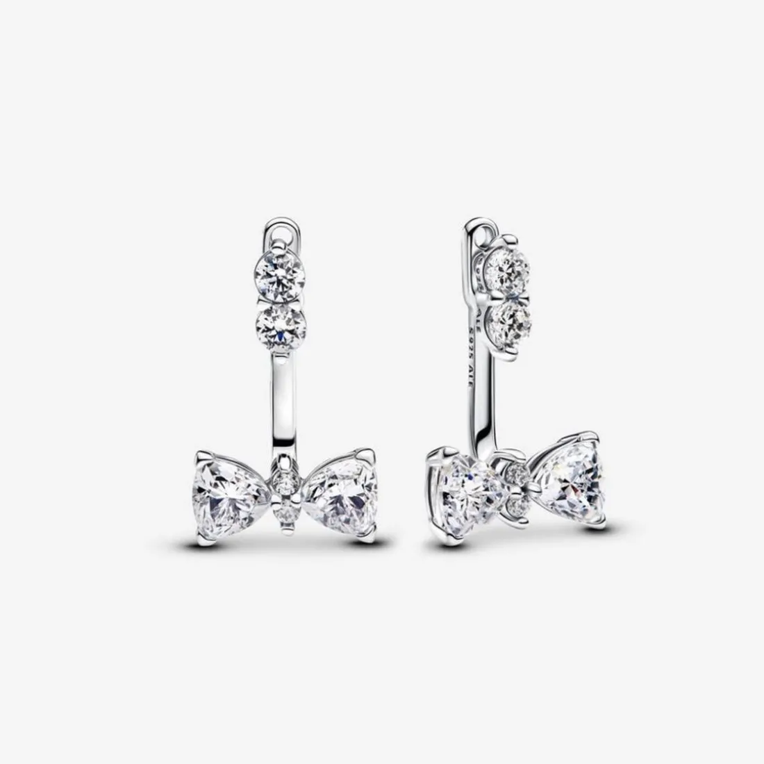 Pendants d’Oreilles Nœud Scintillant