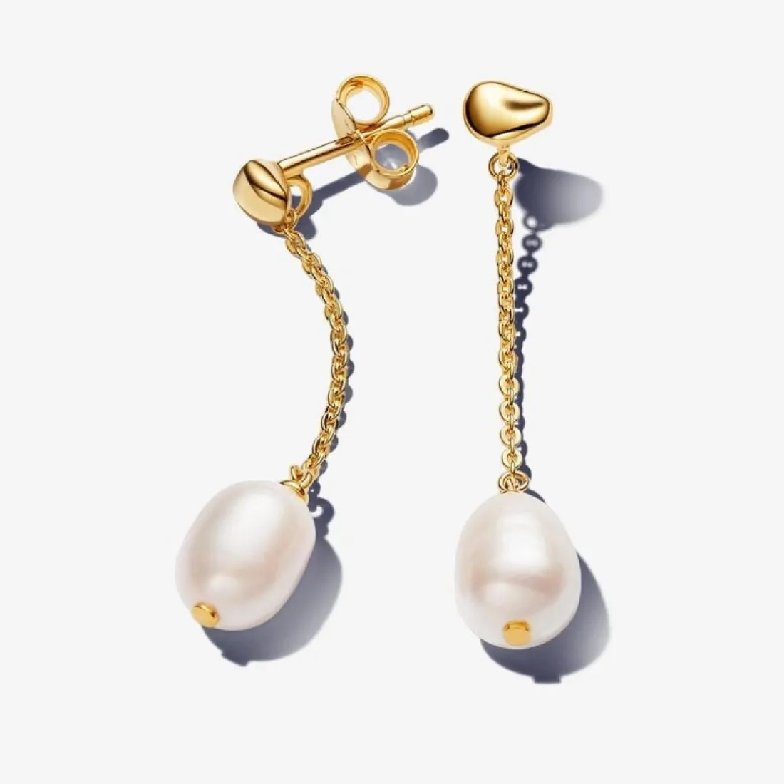 Pendants d’Oreilles Perle de Culture