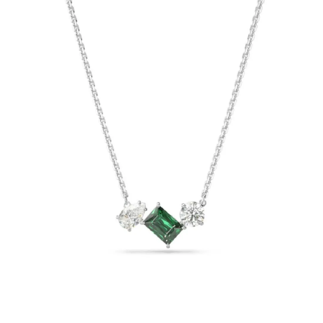 Pendentif Swarovski Mesmera 5668278 - Green White/RHS