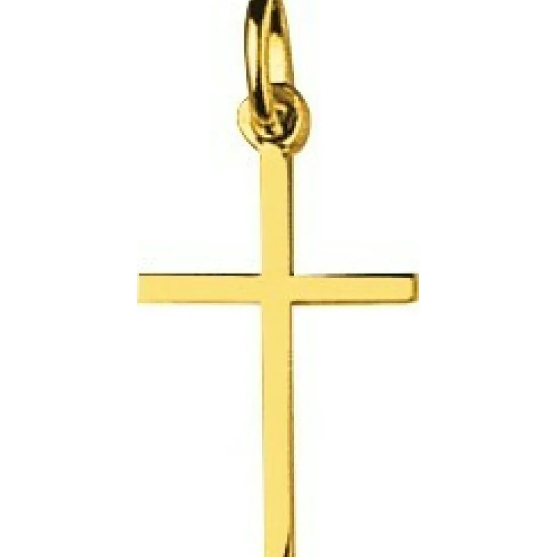 Pendentif Croix or 750/1000 jaune (18K)