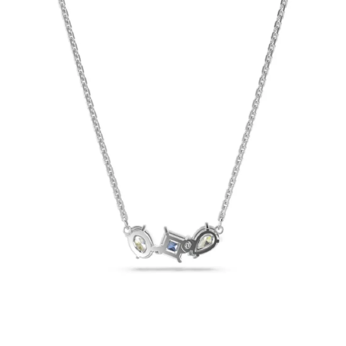 Pendentif Swarovski Mesmera 5668276 - Blue White/RHS