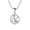 Pendentif Zodiaque Vierge Argenté